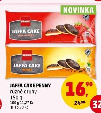 Čokopiškoty Jaffa Cakes Penny