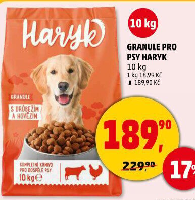 Granule pro psy Haryk