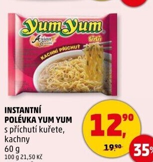 Instantní polévka YumYum