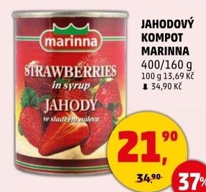 Kompot jahody Marinna