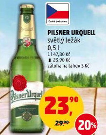Pivo Pilsner Urquell