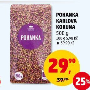 Pohanka Karlova Koruna