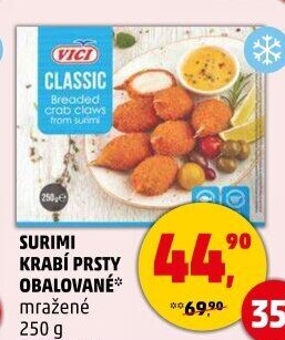 Surimi prsty obalované mražené Vici