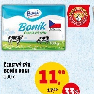 Sýr čerstvý Boník Boni