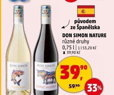 Vína Nature Don Simon