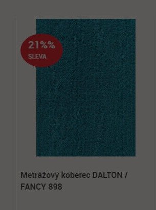 Metrážový koberec DALTON / FANCY 898 - Breno koberce akcniletaky.com