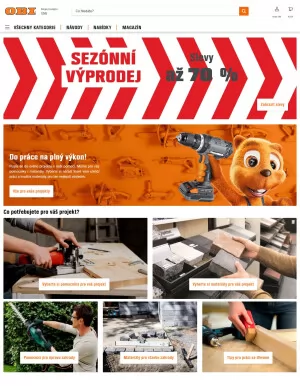 akční leták OBI 19.7.2023-25.7.2023