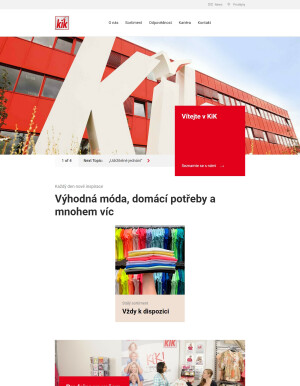 akční leták Kik textil 19.7.2023-25.7.2023