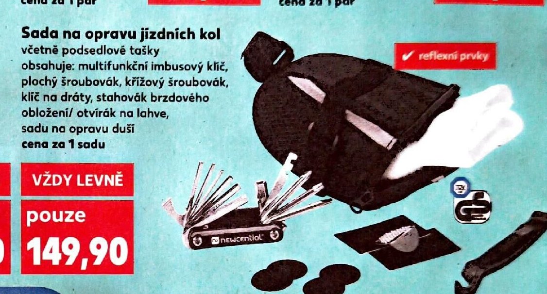 Sada na opravu jízdních kol