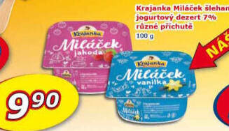 Jogurtový dezert Miláček Krajanka