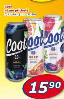 Nealkoholické pivo ochucené Staropramen Cool