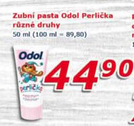 Pasta na zuby dětská Perlička Odol