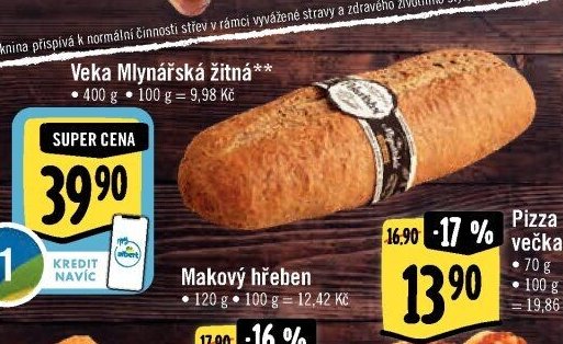 Veka Mlynářská žitná