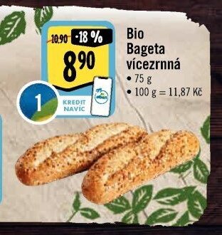 Bio Bageta vícezrnná