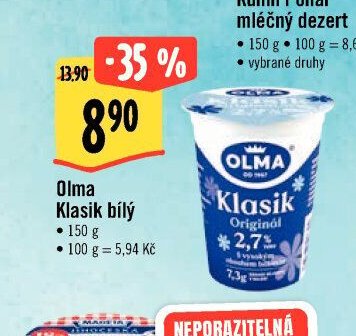 Olma Klasik bílý
