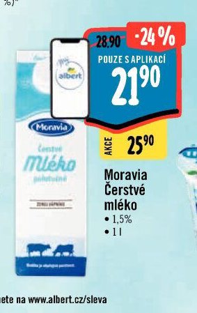 Moravia Čerstvé mléko