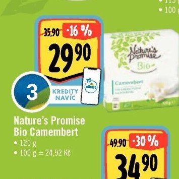 Nature's Promise Bio Camembert