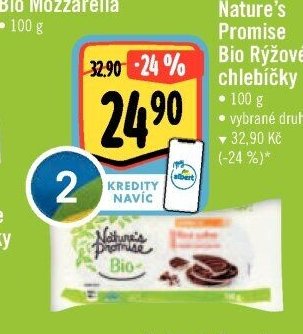 Nature's Promise Bio Rýžové chlebíčky