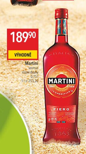 Martini vermut různé druhy 0,75 l
