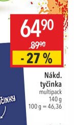 Nákd. tyčinka multipack