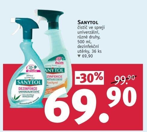Sanytol čistič ve spreji univerzální