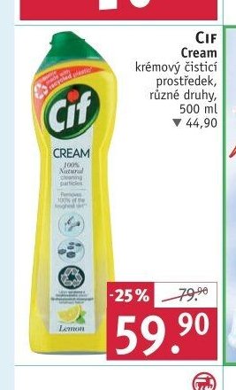 Cif Cream krémový čisticí prostředek