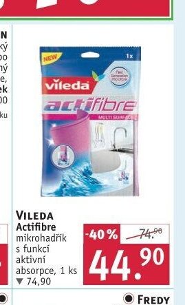 Vileda Actifibre mikrohadřík