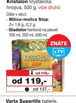 Kristalon krystalická hnojiva, 500 g