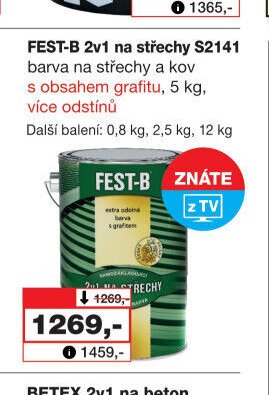 FEST-B 2v1 na střechy S2141