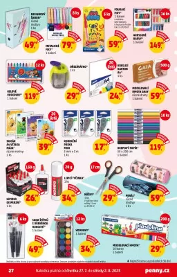 akční leták Penny Market 27.7.2023-2.8.2023