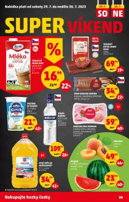 akční leták Penny Market 27.7.2023-2.8.2023