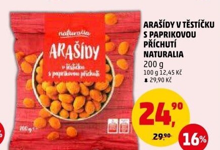 Arašídy v těstíčku Naturalia