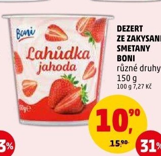 Dezert zakysaný Boni