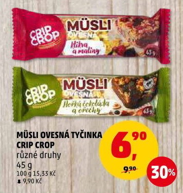 Müsli tyčinka Crip Crop