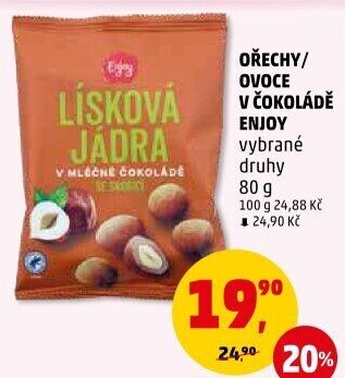 Ořechy v čokoládě Enjoy