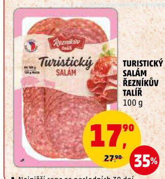 Salám turistický Řezníkův talíř