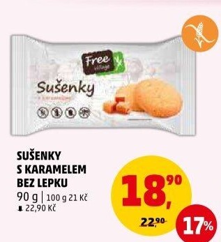Sušenky bez lepku Free Village
