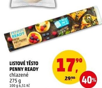 Těsto listové Penny Ready