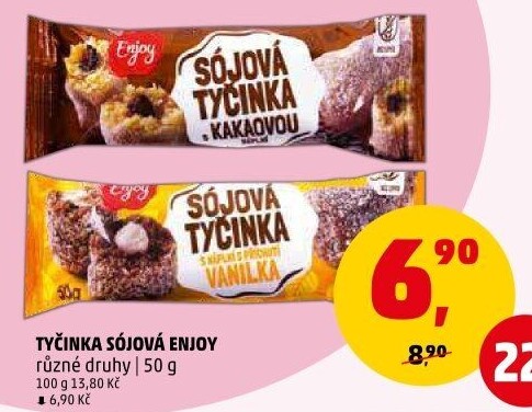 Tyčinka sojová Enjoy