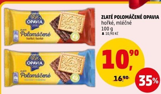 Zlaté polomáčené Opavia