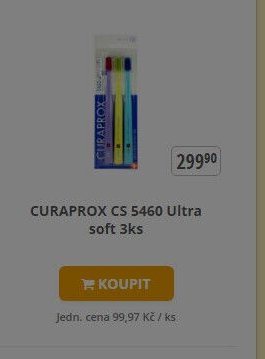 CURAPROX CS 5460 Ultra soft 3ks