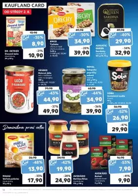 akční leták Kaufland 2.8.2023-8.8.2023