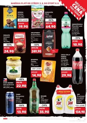 akční leták Kaufland 2.8.2023-8.8.2023