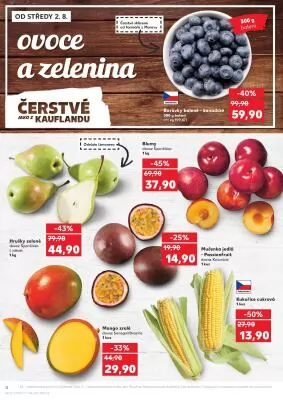 akční leták Kaufland 2.8.2023-8.8.2023