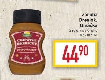 Záruba Dresink, Omáčka