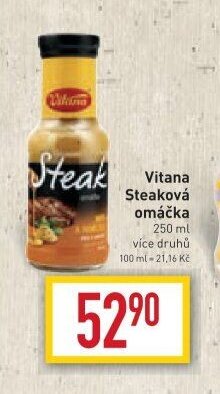 Vitana Steaková omáčka