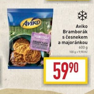 Aviko Bramborák s česnekem a majoránkou