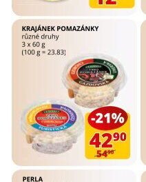 KRAJÁNEK POMAZÁNKY