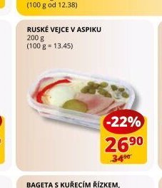 RUSKÉ VEJCE V ASPIKU