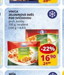 VINICA ZELENINOVÁ SMĚS POD SVÍČKOVOU